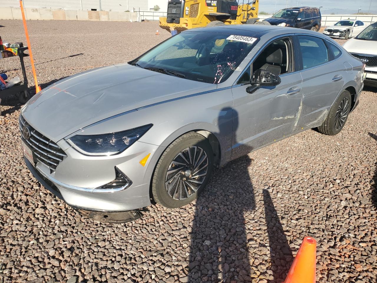 Image 1 of 2023 HYUNDAI SONATA HYBRID 2023 with VIN KMHL54JJ8PA077194