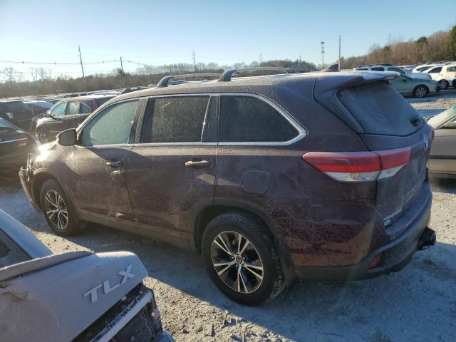 Изображение 2 2019 TOYOTA HIGHLANDER LE 2019 с VIN 5TDBZRFH2KS940770
