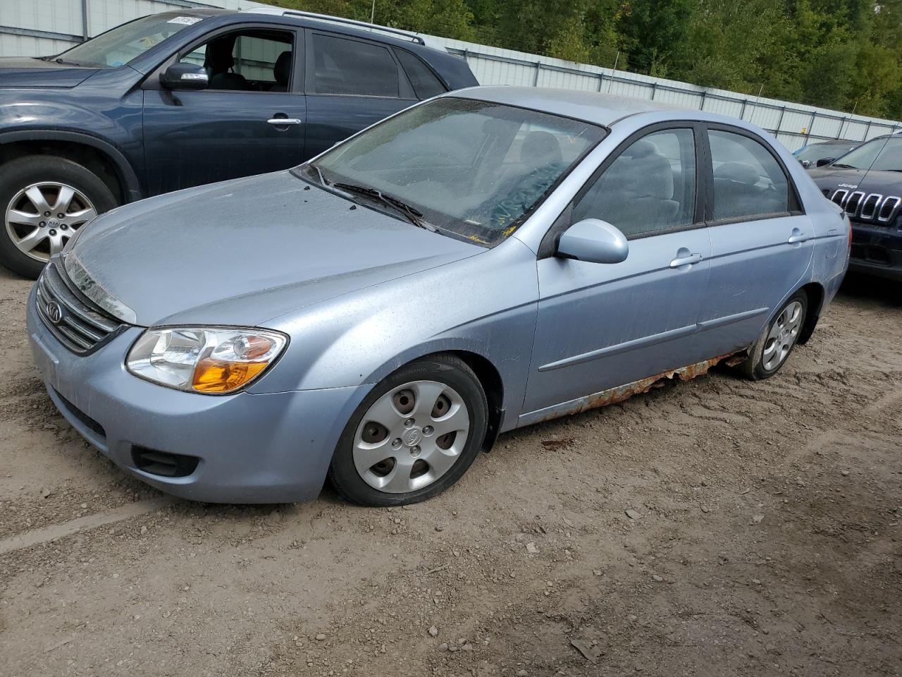 Image 1 of 2008 KIA SPECTRA EX 2008 with VIN KNAFE121385527761