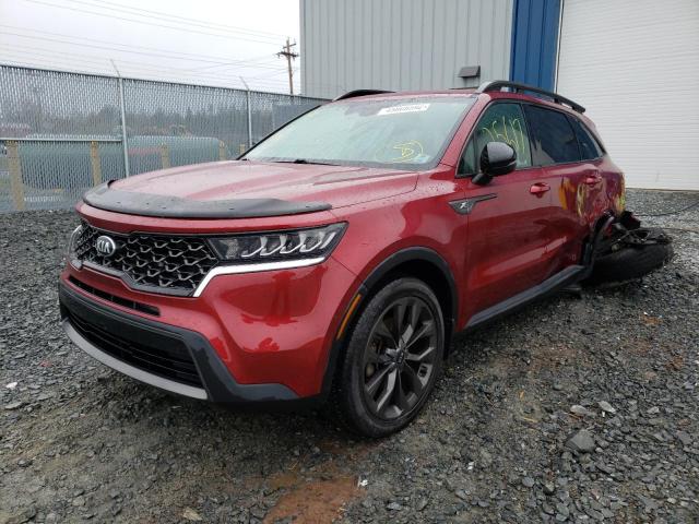 Изображение 2 2021 KIA SORENTO LX 2021 с VIN 5XYRGDLF4MG049468