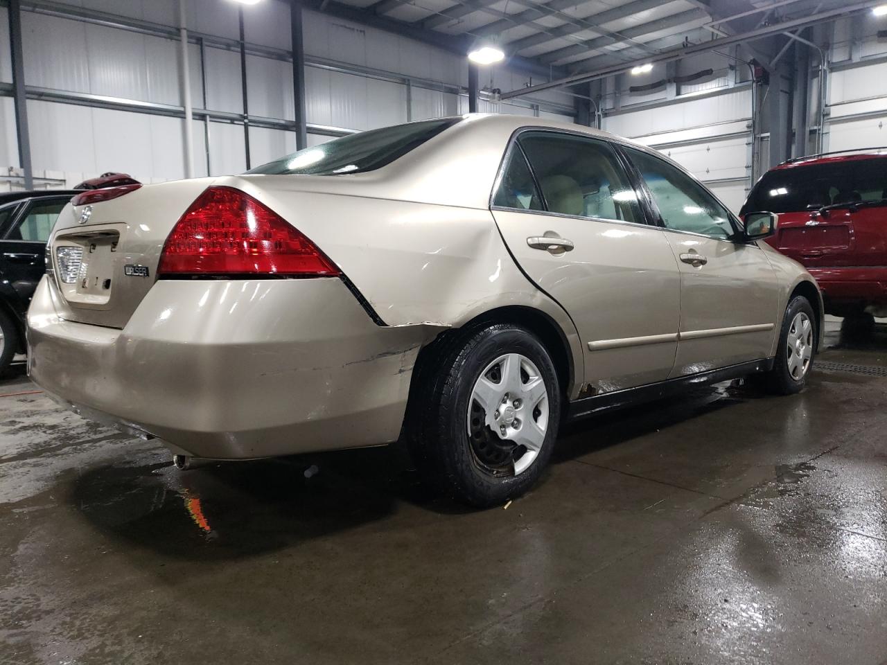 Image 3 of 2007 HONDA ACCORD LX 2007 with VIN 3HGCM56437G707366