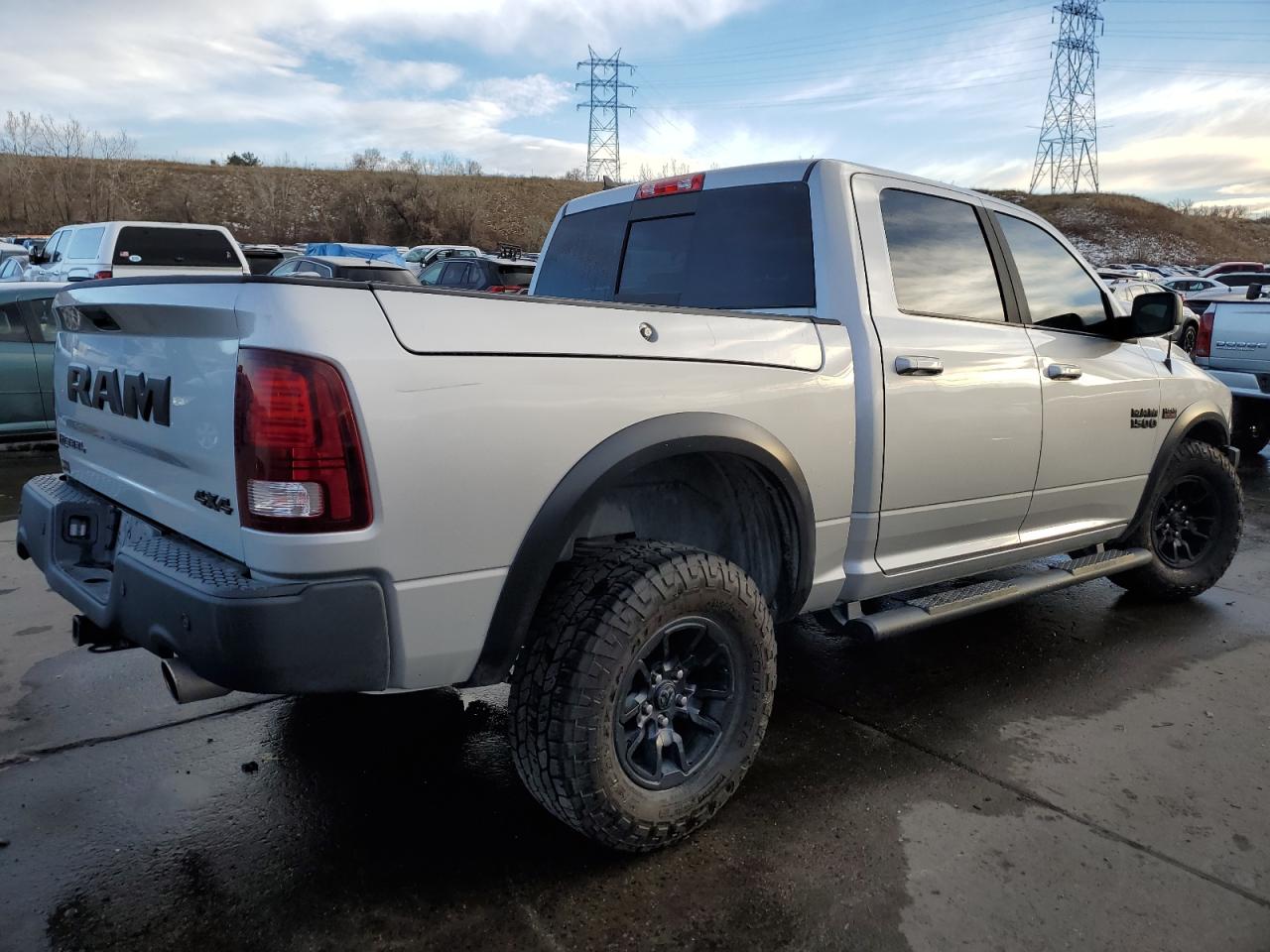 Image 3 of 2018 RAM 1500 REBEL 2018 with VIN 1C6RR7YT7JS113705