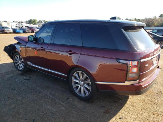 Image 2 of 2017 LAND ROVER RANGE ROVER HSE 2017 with VIN SALGS2FVXHA370989