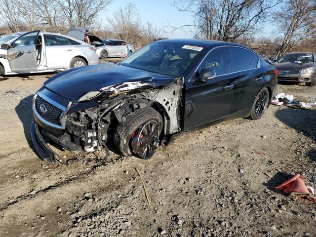 Image 1 of 2015 INFINITI Q50 BASE 2015 with VIN JN1BV7AR3FM395778