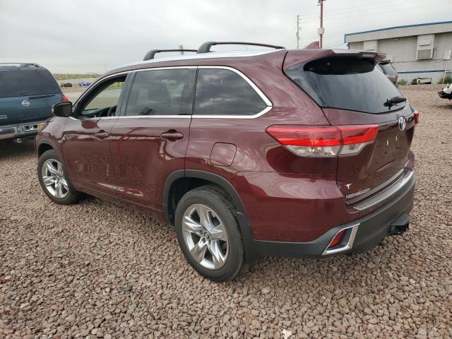 Image 2 of 2017 TOYOTA HIGHLANDER LIMITED 2017 with VIN 5TDDZRFH5HS438076