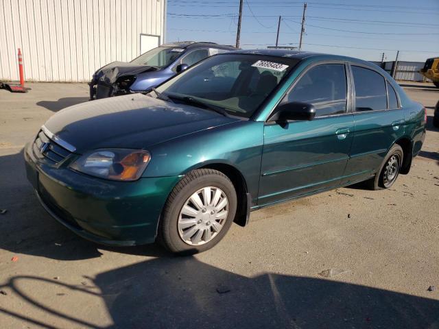 Image 1 of 2002 HONDA CIVIC LX 2002 with VIN JHMES16512S001074