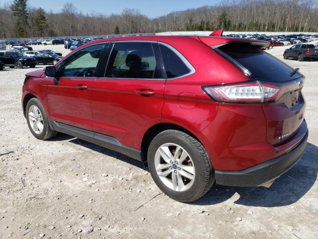 Image 2 of 2015 FORD EDGE SEL 2015 with VIN 2FMTK4J91FBC04773