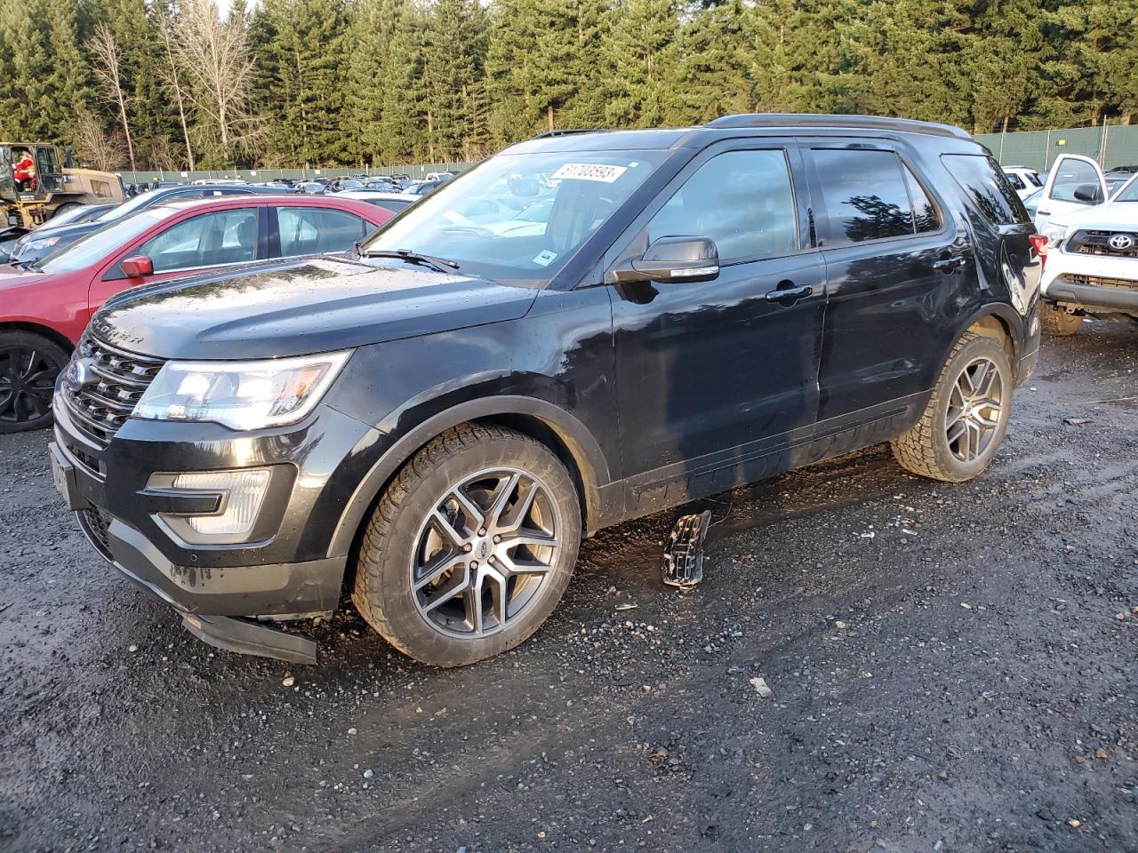 Image 1 of 2017 FORD EXPLORER SPORT 2017 with VIN 1FM5K8GT6HGC77913