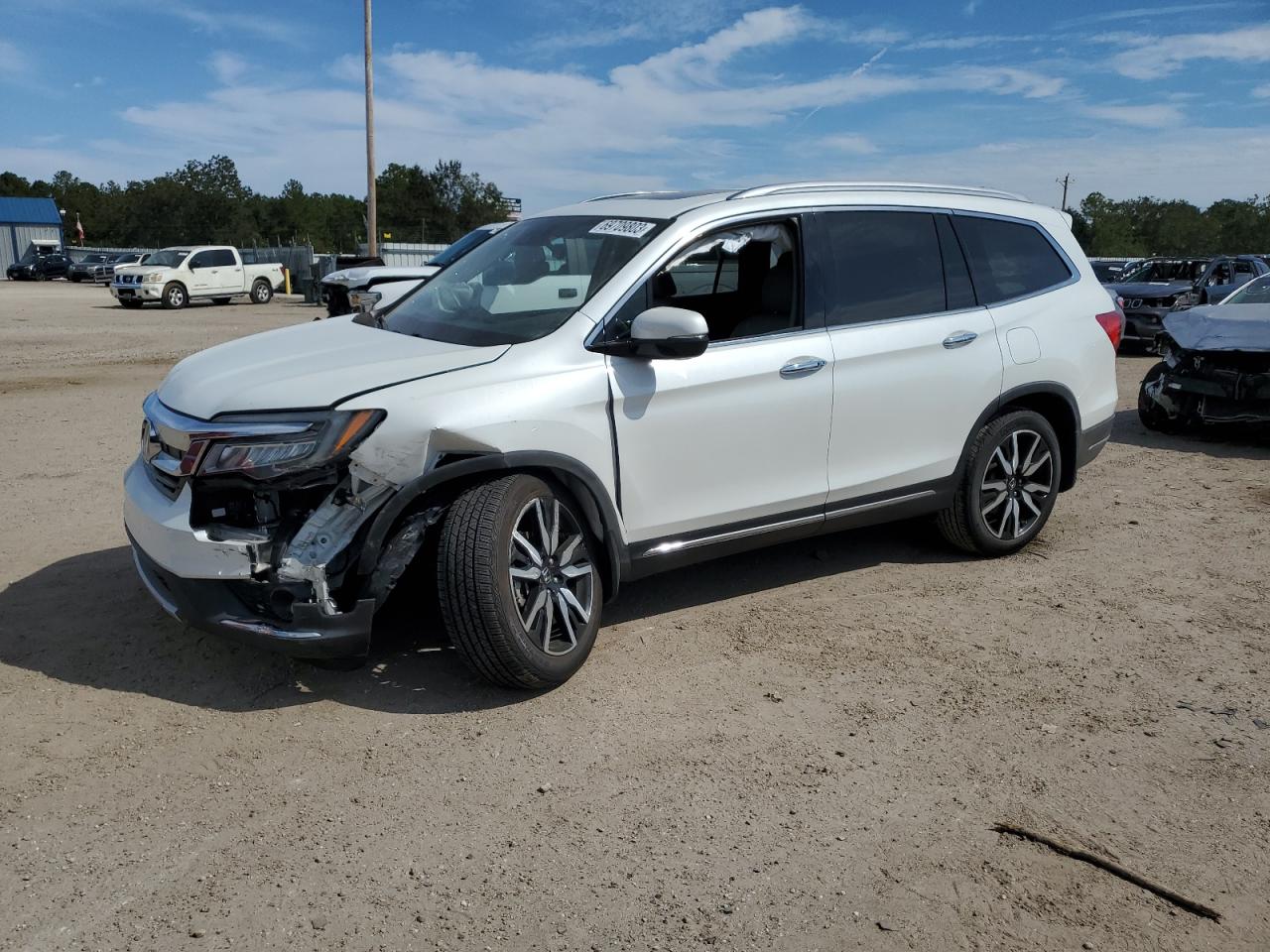 Изображение 1 2020 HONDA PILOT TOURING 2020 с VIN 5FNYF5H62LB011952