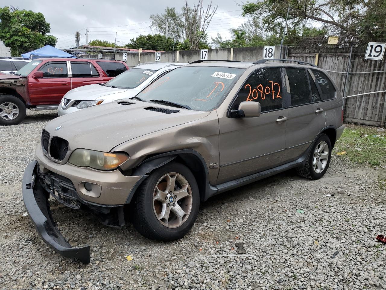Image 1 of 2004 BMW X5 3.0I 2004 with VIN 5UXFA13534LU40852