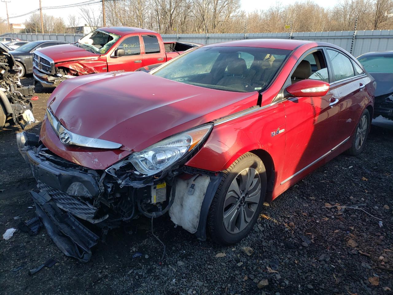 Image 1 of 2013 HYUNDAI SONATA HYBRID 2013 with VIN KMHEC4A4XDA082000