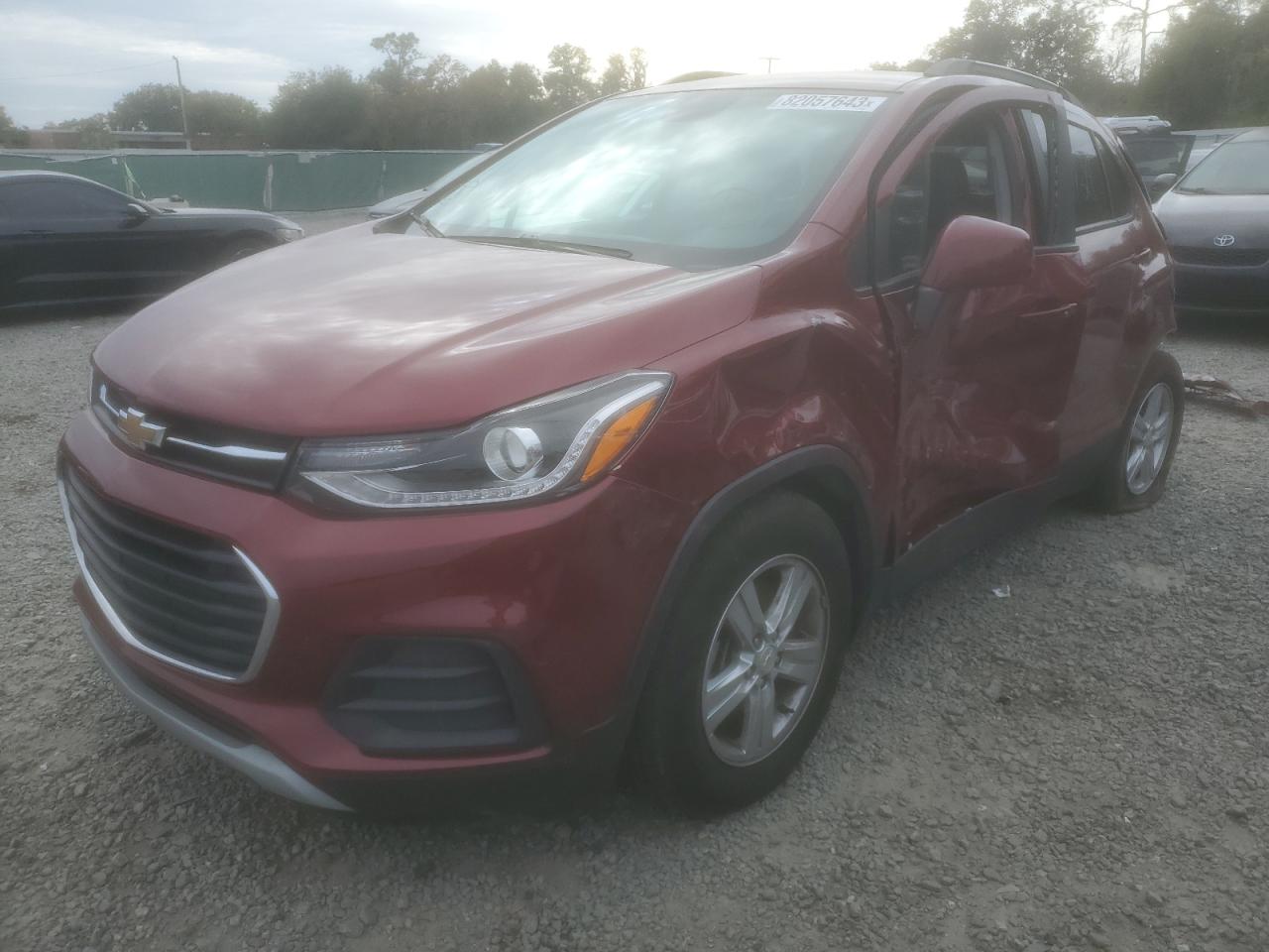 Image 1 of 2022 CHEVROLET TRAX 1LT 2022 with VIN KL7CJLSM3NB569266