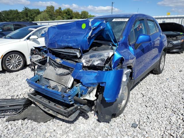 Image 2 of 2016 CHEVROLET TRAX LS 2016 with VIN KL7CJNSB7GB613766