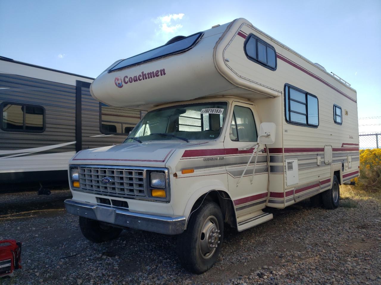 Image 2 of 1988 FORD ECONOLINE E350 CUTAWAY VAN 1988 with VIN 1FDKE30G3JHA51967