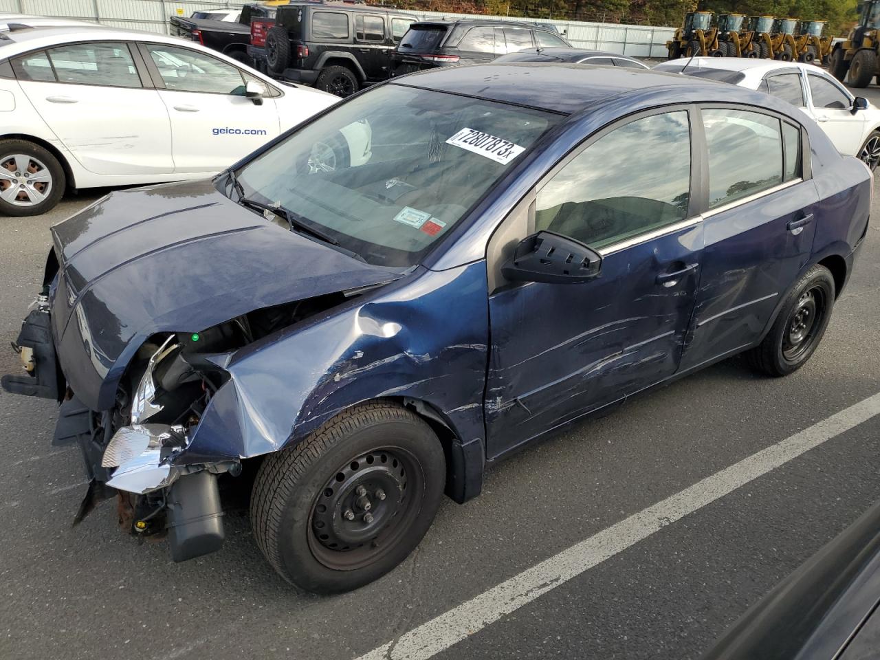 Image 1 of 2008 NISSAN SENTRA 2.0 2008 with VIN 3N1AB61E68L619814