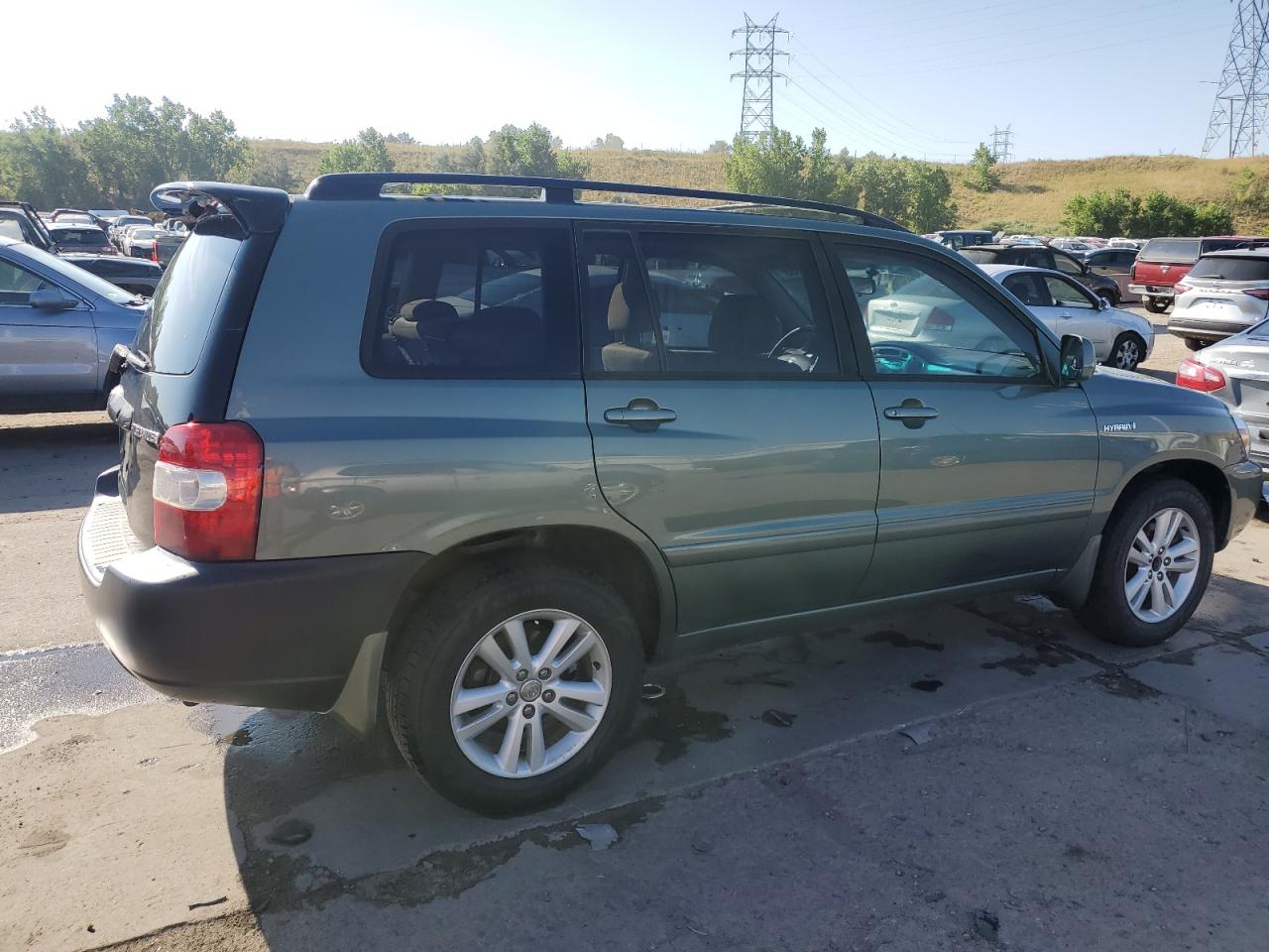 Изображение 3 2007 TOYOTA HIGHLANDER HYBRID 2007 с VIN JTEEW21A070035408