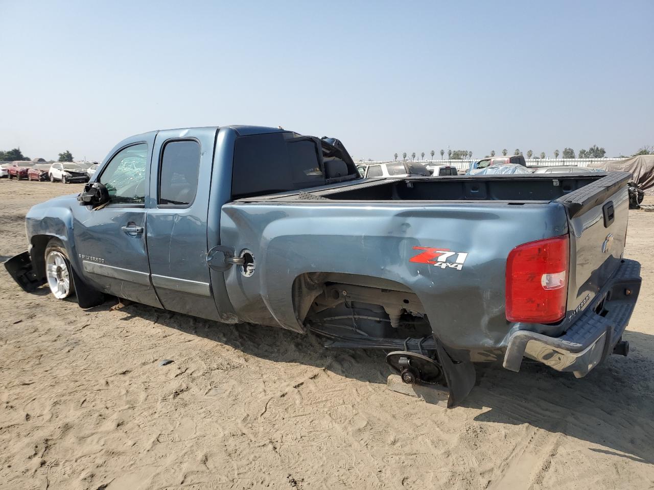 Image 2 of 2008 CHEVROLET SILVERADO K1500 2008 with VIN 2GCEK19J481254408
