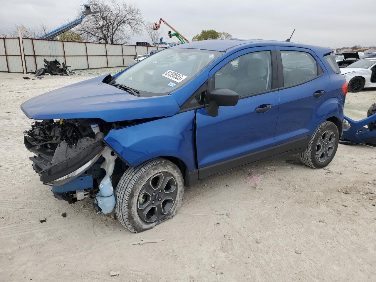 Image 1 of 2021 FORD ECOSPORT S 2021 with VIN MAJ3S2FE6MC450428