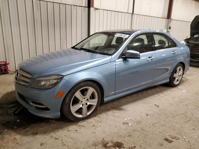 Image 1 of 2011 MERCEDES-BENZ C-CLASS 300 4MATIC 2011 with VIN WDDGF8BB6BR160348