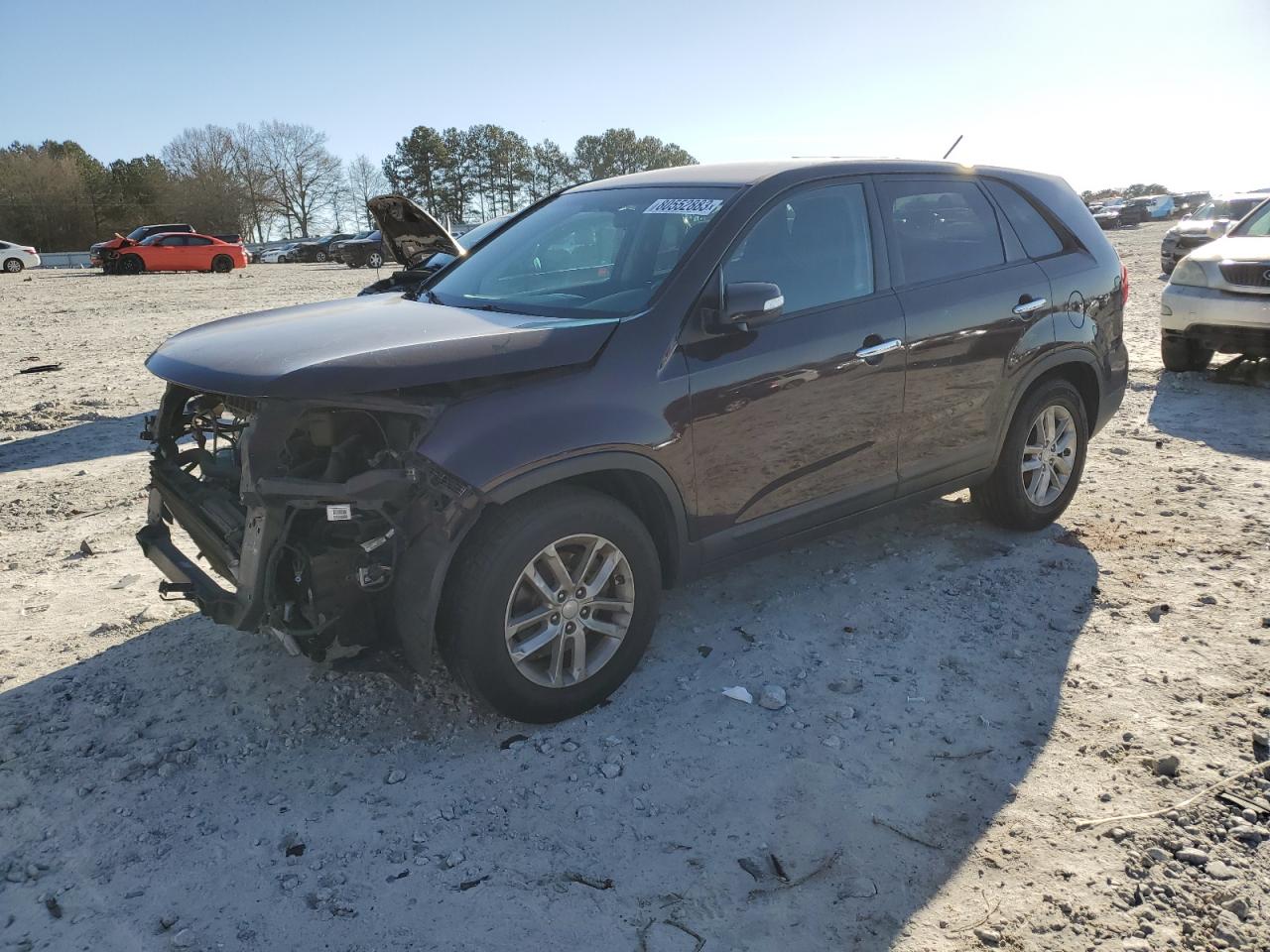 Image 1 of 2015 KIA SORENTO LX 2015 with VIN 5XYKT3A6XFG577870