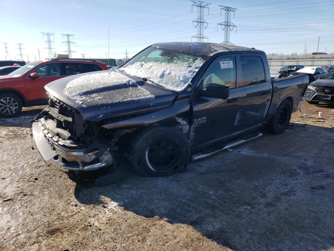 Image 1 of 2019 RAM 1500 CLASSIC TRADESMAN 2019 with VIN 1C6RR7KT9KS532200
