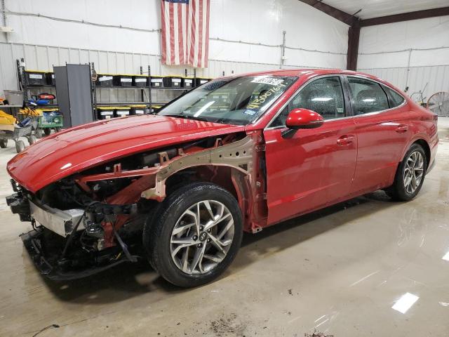 Image 1 of 2021 HYUNDAI SONATA SEL 2021 with VIN KMHL64JA5MA149199
