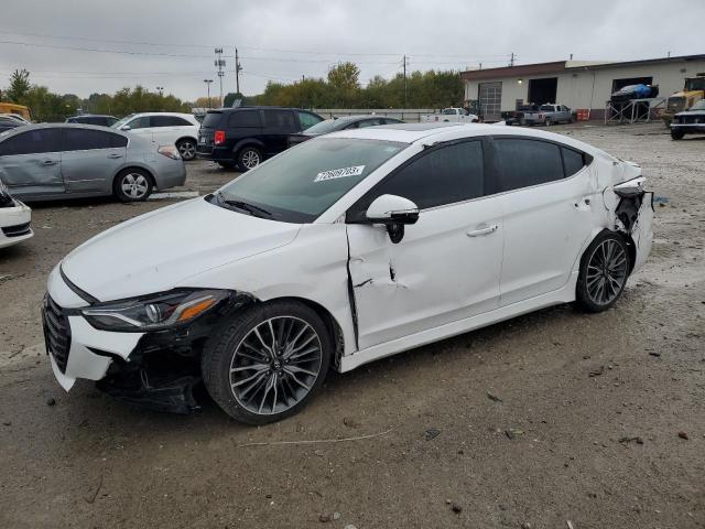 Image 1 of 2017 HYUNDAI ELANTRA SPORT 2017 with VIN KMHD04LB7HU348030