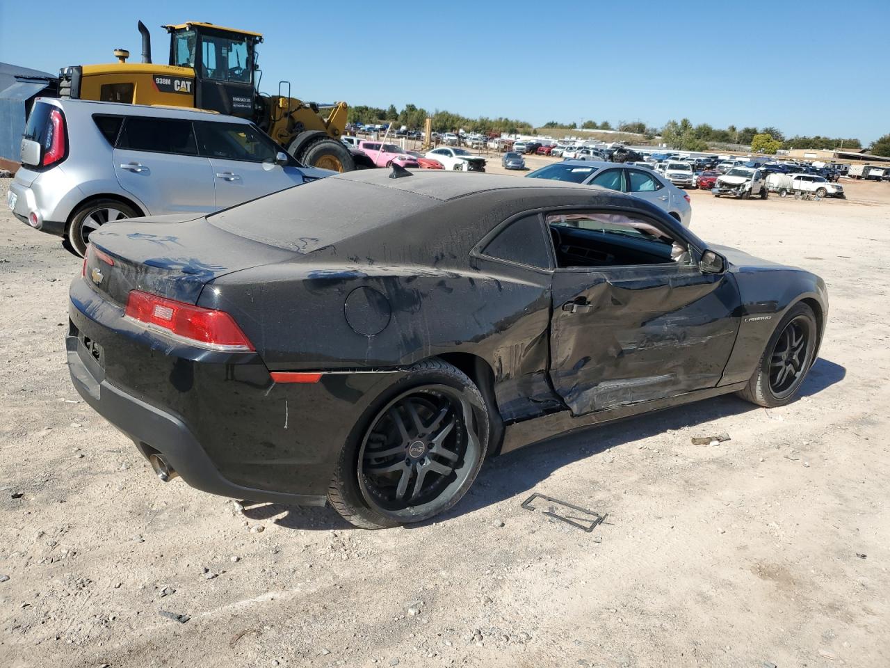 Image 3 of 2015 CHEVROLET CAMARO LS 2015 with VIN 2G1FB1E38F9116504