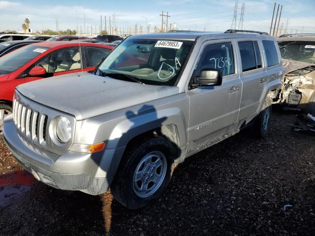 Image 1 of 2017 JEEP PATRIOT SPORT 2017 with VIN 1C4NJPBA9HD202616