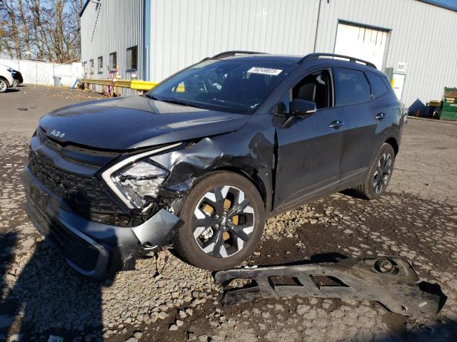 Image 1 of 2023 KIA SPORTAGE X LINE 2023 with VIN KNDPYDAH7P7074181