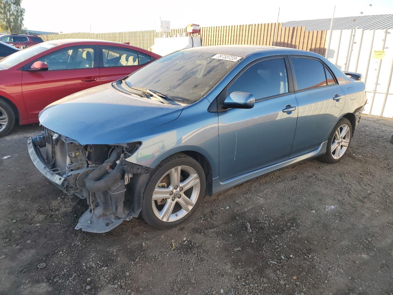 Изображение 1 2013 TOYOTA COROLLA BASE 2013 с VIN 5YFBU4EE8DP097579