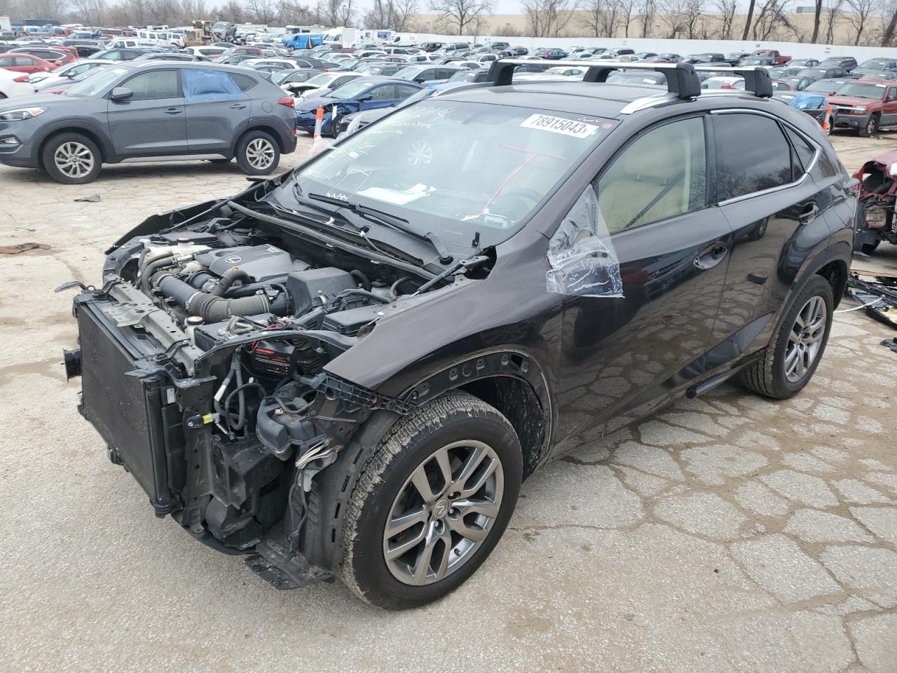 Image 1 of 2015 LEXUS NX 200T 2015 with VIN JTJYARBZ4F2002523