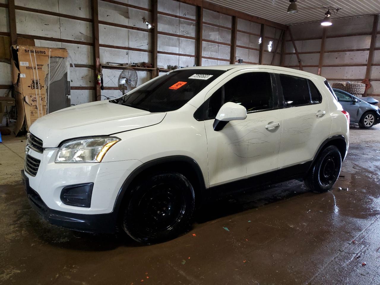 Изображение 1 2016 CHEVROLET TRAX LS 2016 с VIN 3GNCJKSB8GL262289