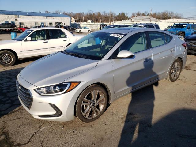 Image 1 of 2018 HYUNDAI ELANTRA SEL 2018 with VIN KMHD84LFXJU536963