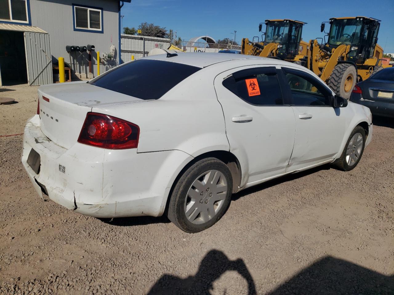 Image 3 of 2013 DODGE AVENGER SE 2013 with VIN 1C3CDZAB0DN544162
