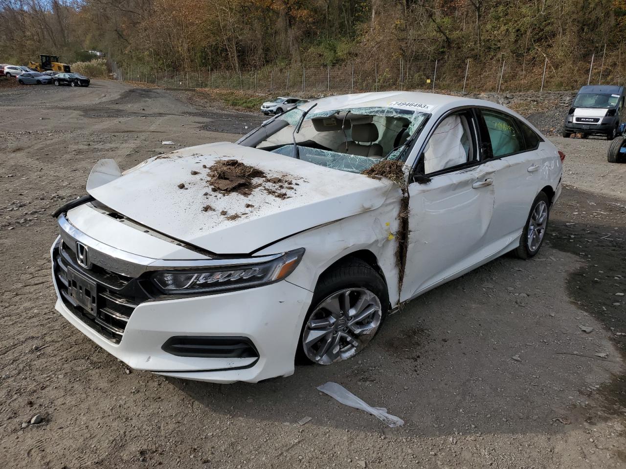 Image 1 of 2019 HONDA ACCORD LX 2019 with VIN 1HGCV1F12KA091808