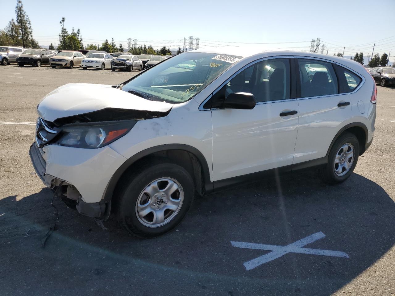 Изображение 1 2014 HONDA CR-V LX 2014 с VIN 5J6RM3H38EL039270