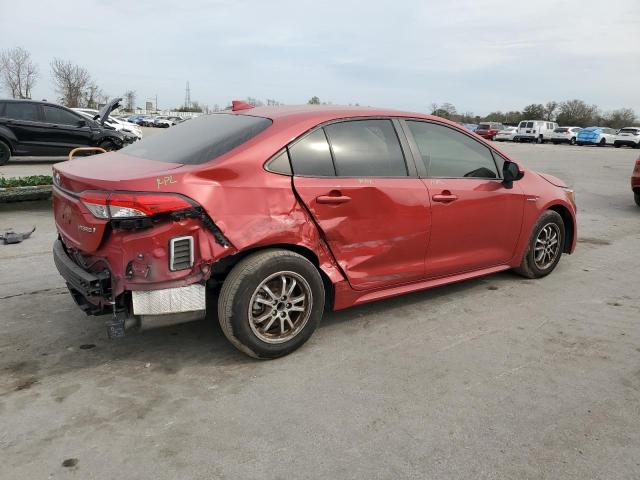 Image 3 of 2021 TOYOTA COROLLA LE 2021 with VIN JTDEAMDE9MJ008260