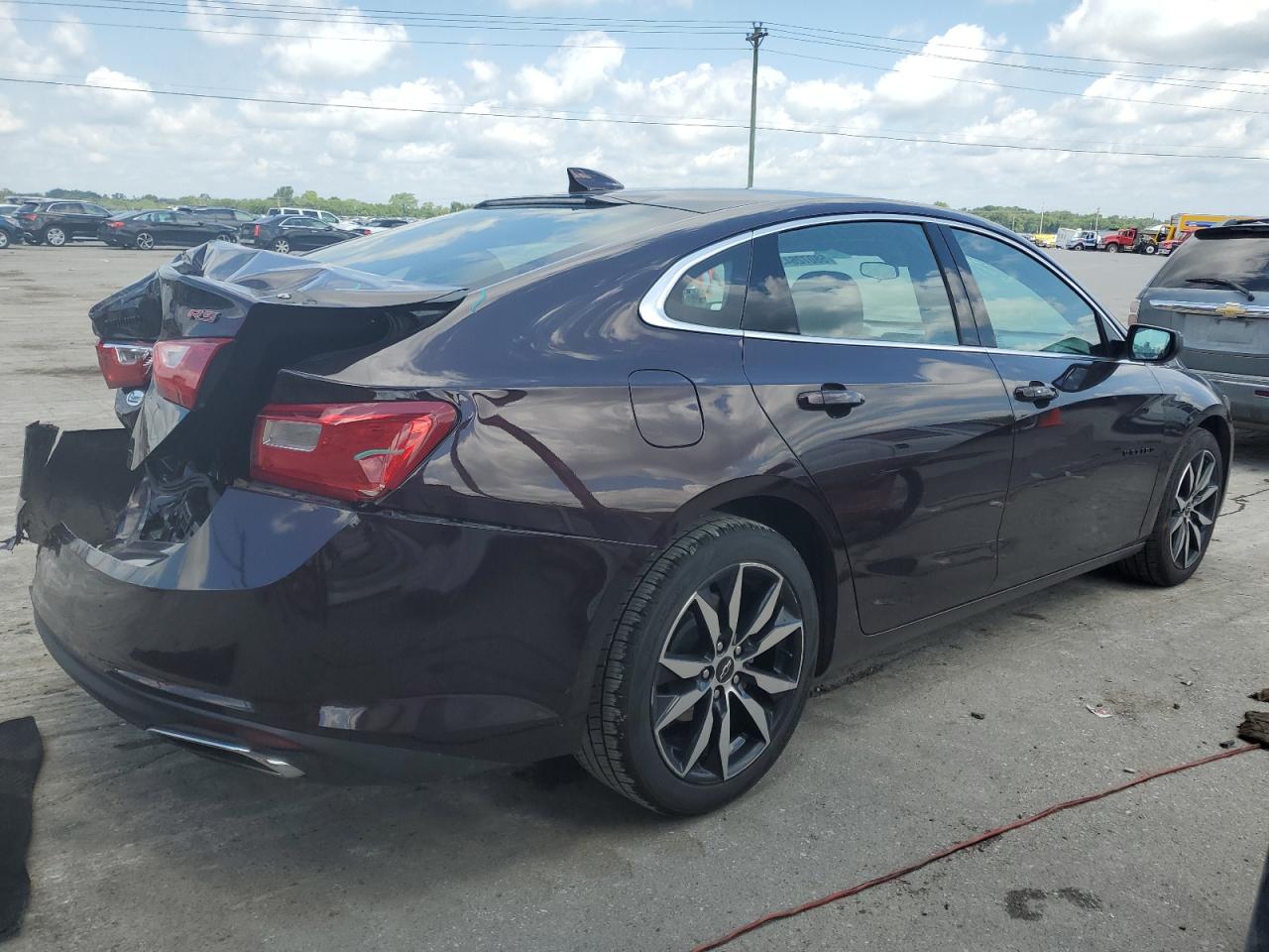 Image 3 of 2020 CHEVROLET MALIBU RS 2020 with VIN 1G1ZG5ST1LF026303