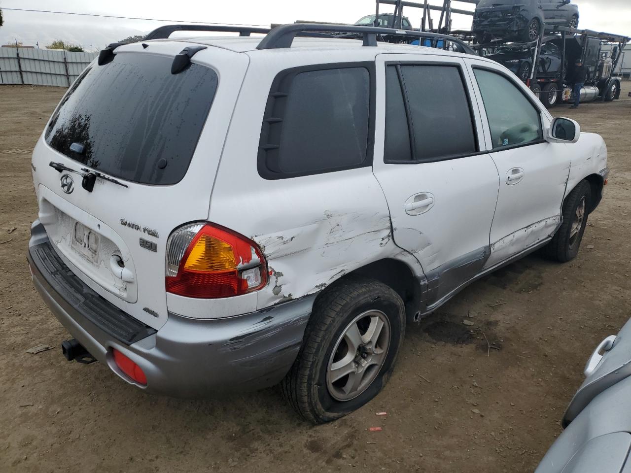 Obraz 3 z 2004 HYUNDAI SANTA FE GLS 2004 z VIN KM8SC73EX4U676160