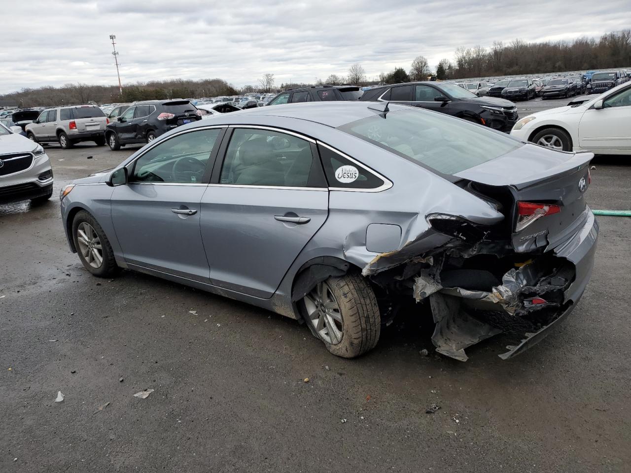 Image 2 of 2017 HYUNDAI SONATA SE 2017 with VIN 5NPE24AF3HH539009