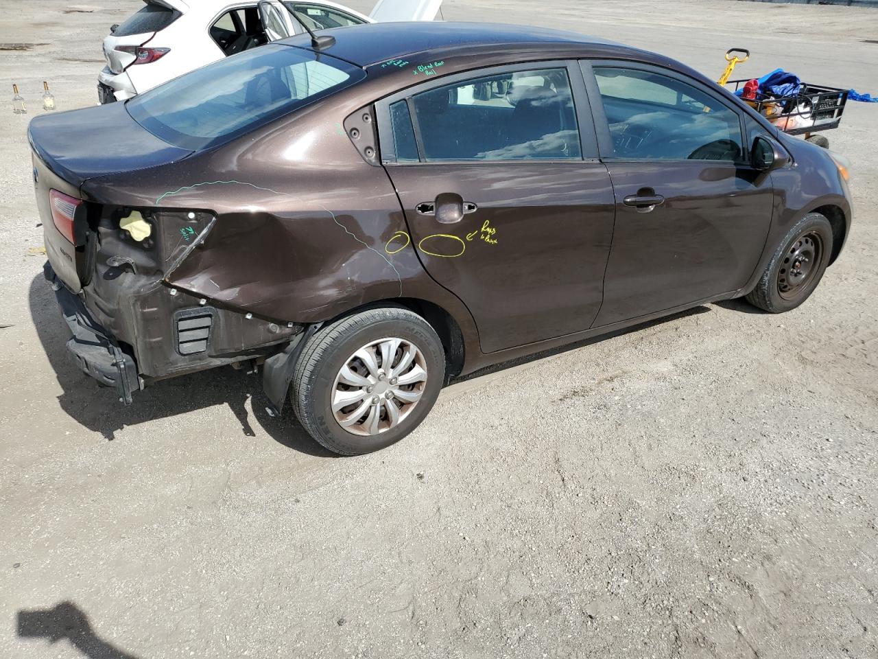 Obraz 3 z 2013 KIA RIO EX 2013 z VIN KNADN4A31D6131067