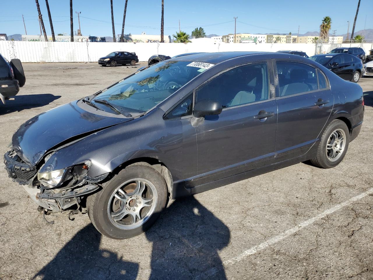 Image 1 of 2009 HONDA CIVIC VP 2009 with VIN 2HGFA16349H505855