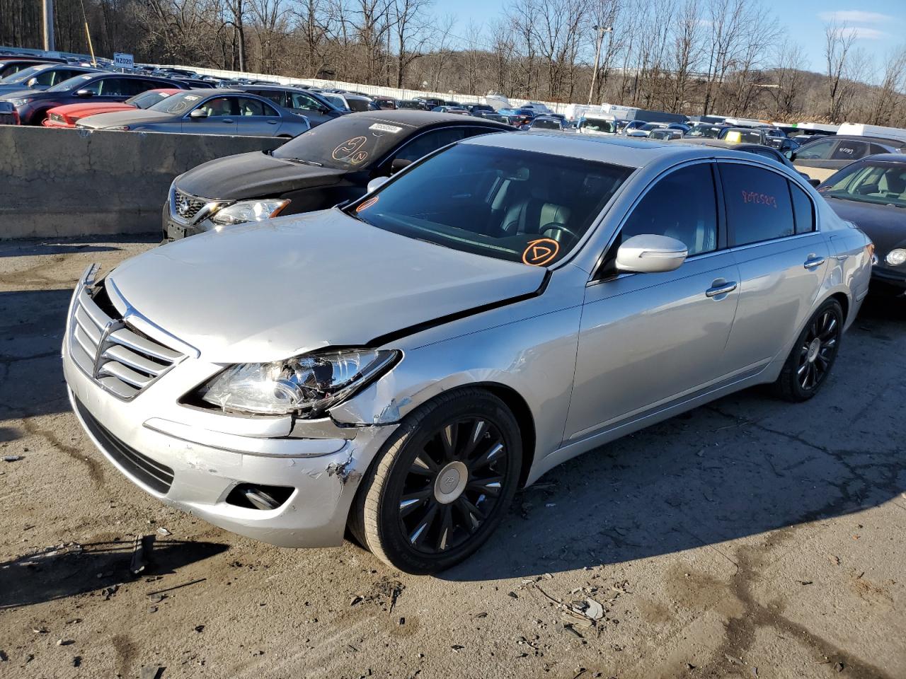 Obraz 1 z 2009 HYUNDAI GENESIS 3.8L 2009 z VIN KMHGC46E89U040974