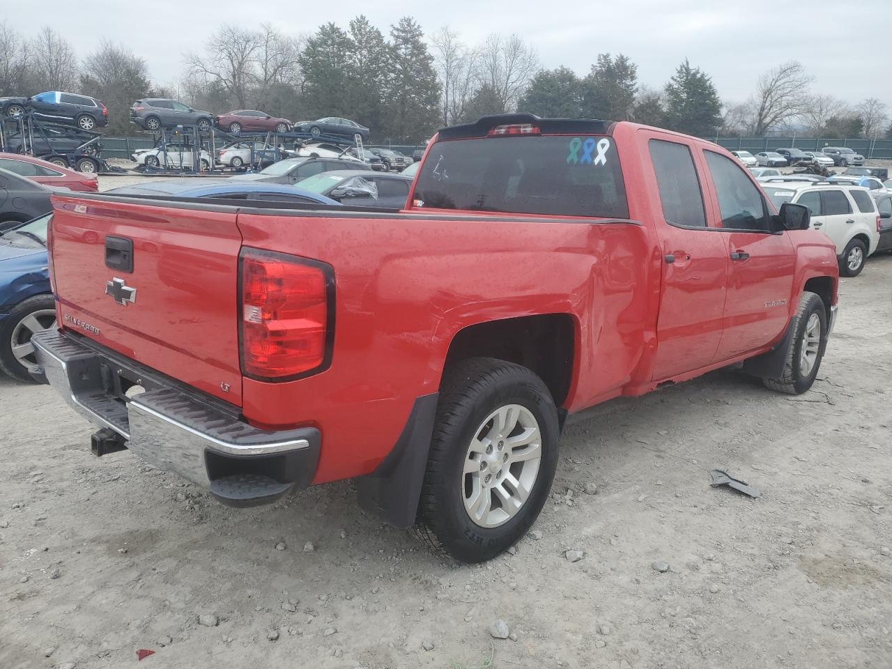 Image 3 of 2014 CHEVROLET SILVERADO C1500 LT 2014 with VIN 1GCRCREH3EZ368564
