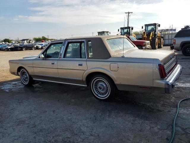 Image 2 of 1989 LINCOLN TOWN CAR  1989 with VIN 1LNBM81F8KY806909