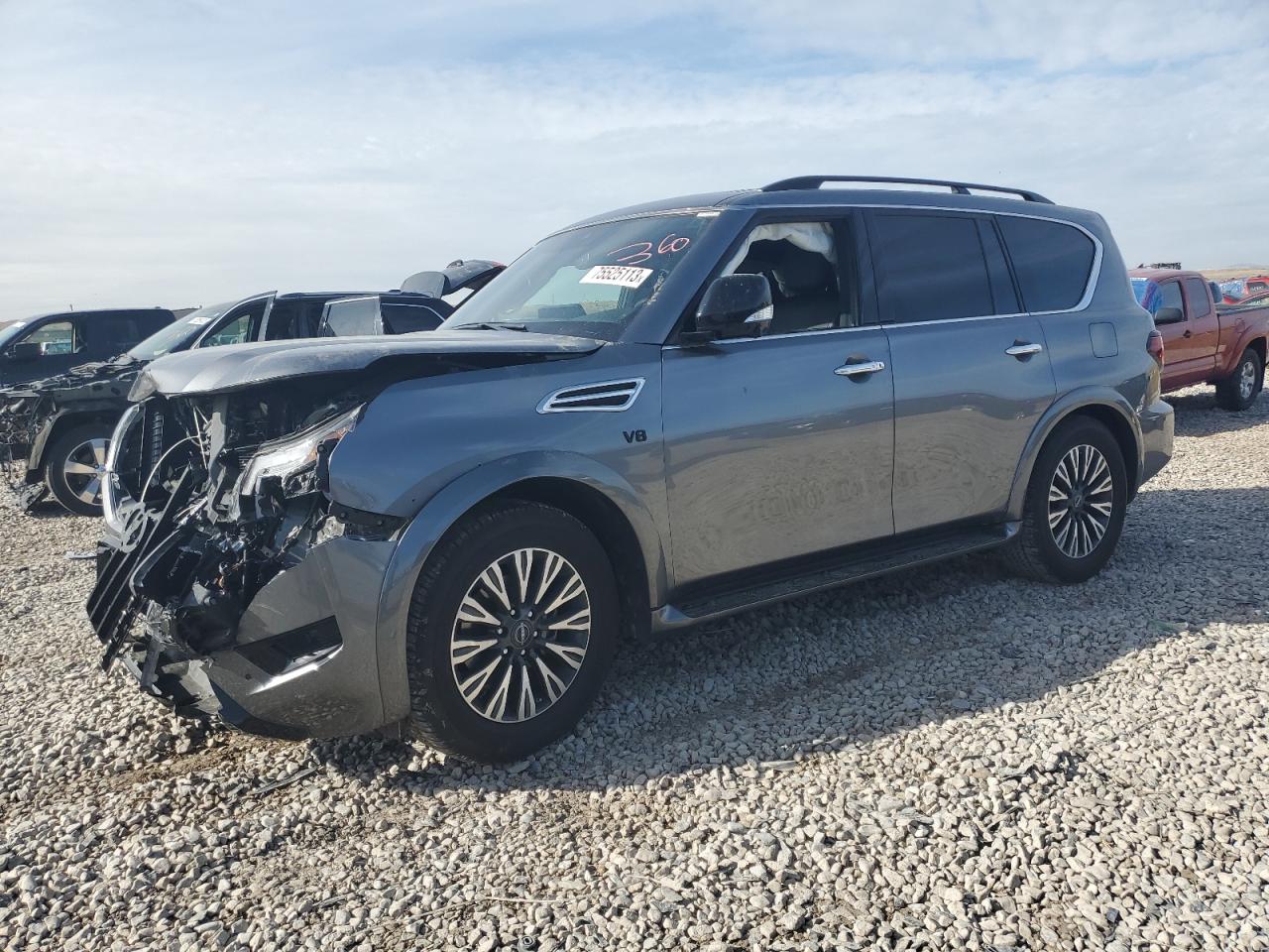 Image 1 of 2022 NISSAN ARMADA SL 2022 with VIN JN8AY2BB8N9811608