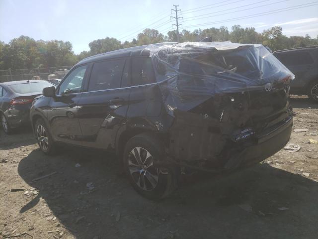 Obraz 2 z 2020 TOYOTA HIGHLANDER HYBRID XLE 2020 z VIN 5TDGBRCH1LS512785