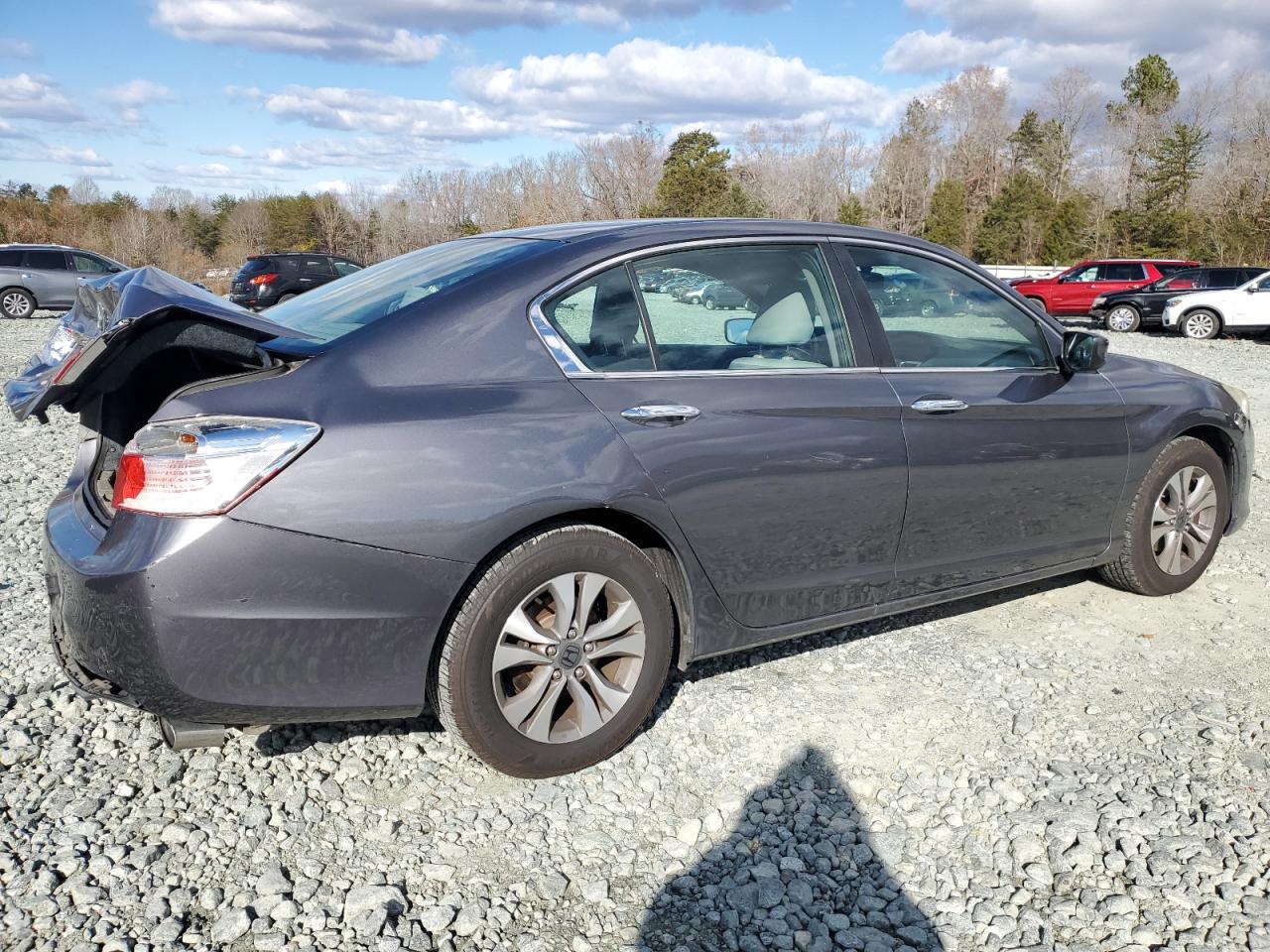 Image 3 of 2014 HONDA ACCORD LX 2014 with VIN 1HGCR2F30EA072335
