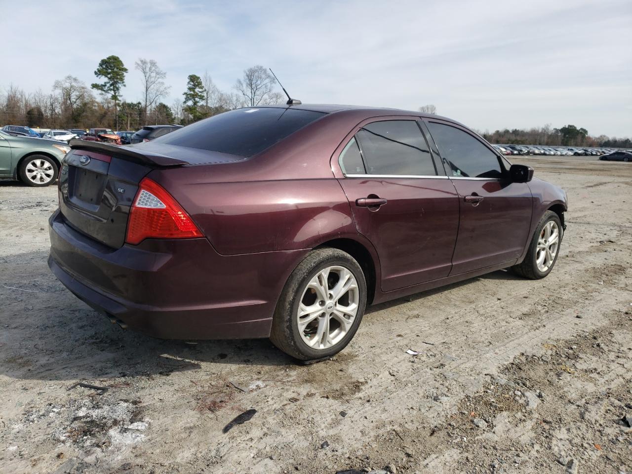 Image 3 of 2012 FORD FUSION SE 2012 with VIN 3FAHP0HA3CR406747